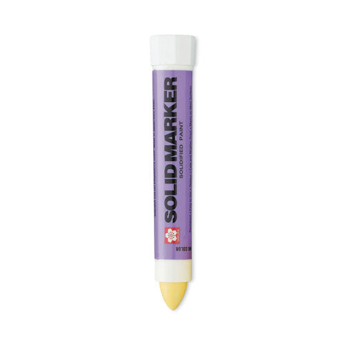 Solid Paint Marker, Bullet Tip, Yellow-(SAKXSC3)