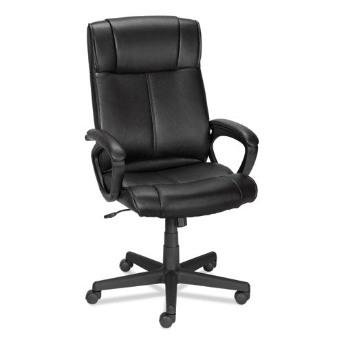 Alera Dalibor Series Manager Chair, Supports Up to 250 lb, 17.5" to 21.3" Seat  Height, Black Seat/Back, Black Base-(ALEDB41B19)