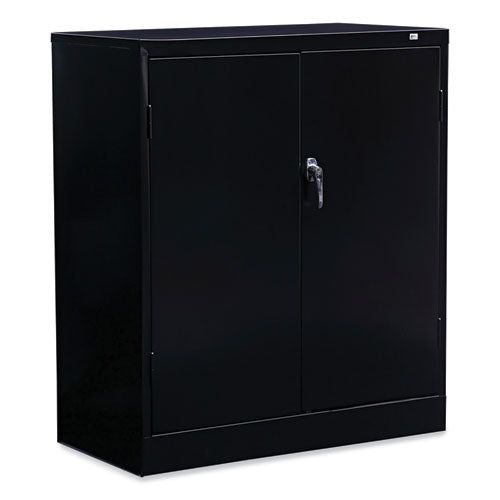 Economy Assembled Storage Cabinet, 36w x 18d x 42h, Black-(ALECME4218BK)