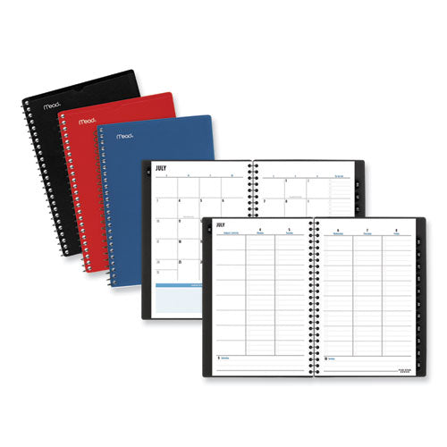 Academic Year Weekly/Monthly Planner, 8.5 x 5.5, Randomly Assorted Cover Colors, 12-Month (July to June): 2022 to 2023-(FVSCAW4510023)