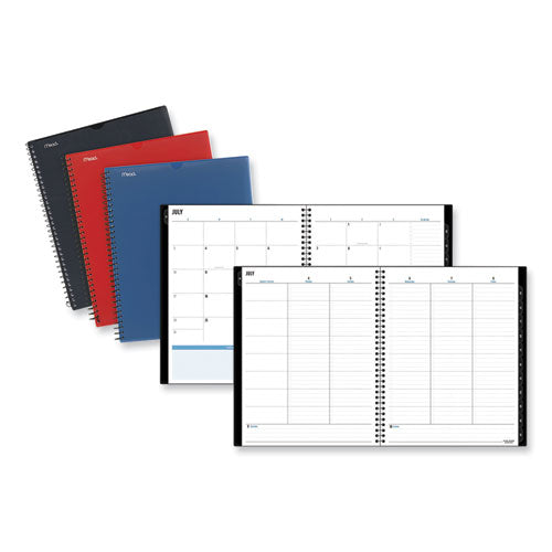 Academic Year Weekly/Monthly Planner, 11 x 8.5, Randomly Assorted Cover Colors, 12-Month (July to June): 2022 to 2023-(FVSCAW6510023)