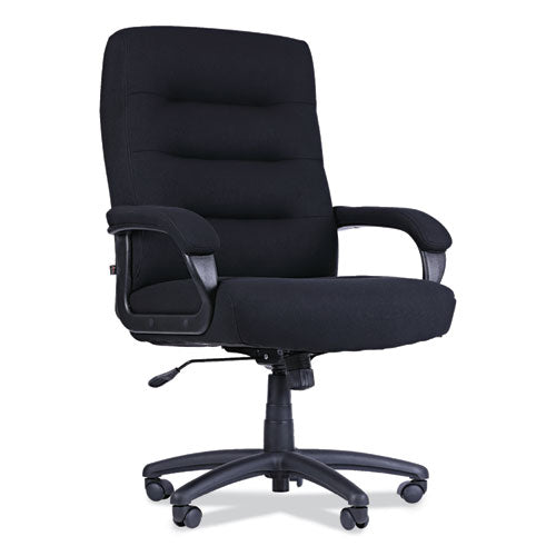 Alera Kesson Series High-Back Office Chair, Supports Up to 300 lb, 19.21" to 22.7" Seat Height, Black-(ALEKS4110)