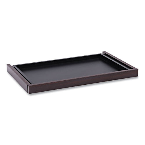 Alera Valencia Series Center Drawer, Laminate, 24.5w x 15d x 2h, Mahogany-(ALEVA312414MY)