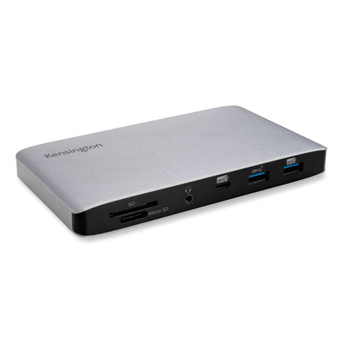 SD2480T Thunderbolt 3 Dual 4K Docking Station, Silver/Black-(KMWK38410NA)