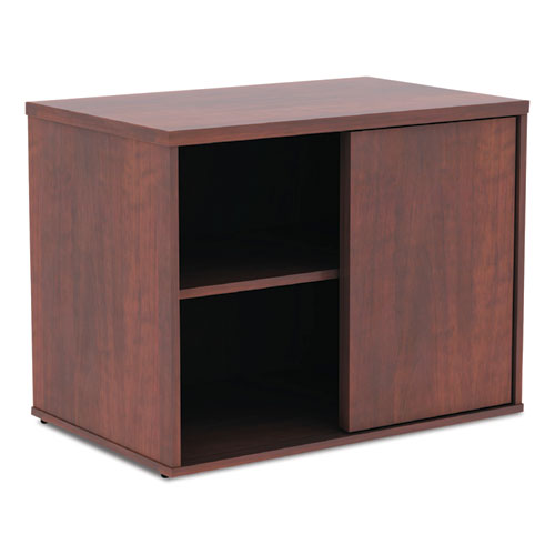 Alera Open Office Low Storage Cabinet Credenza, 29.5 x 19.13 x 22.78, Cherry-(ALELS593020MC)