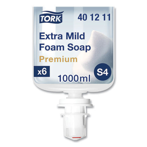 Premium Extra Mild Foam Soap, Unscented, 1 L, 6/Carton-(TRK401211)