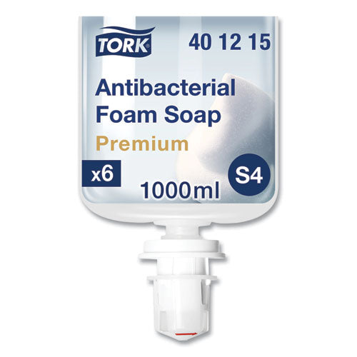 Premium Antibacterial Foam Soap, Unscented, 1 L, 6/Carton-(TRK401215)