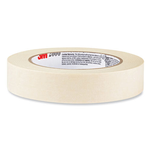 Economy Masking Tape, 3" Core, 0.7" x 60.1 yds, Tan-(MMM260018A)