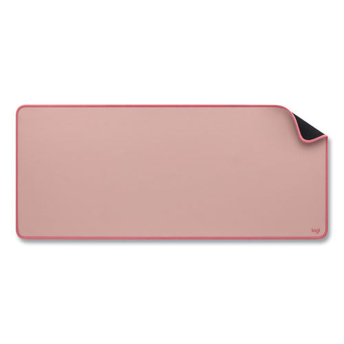 Studio Series Polyester Desk Mat, 27.5 x 11.8, Dark Rose-(LOG956000048)