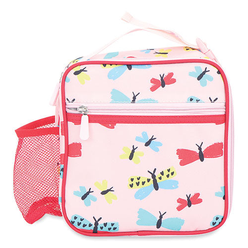 Lunch Bag, 600 Denier Polyester, 7.9 x 3.6 x 8.5, Butterflies-(RLY60596)