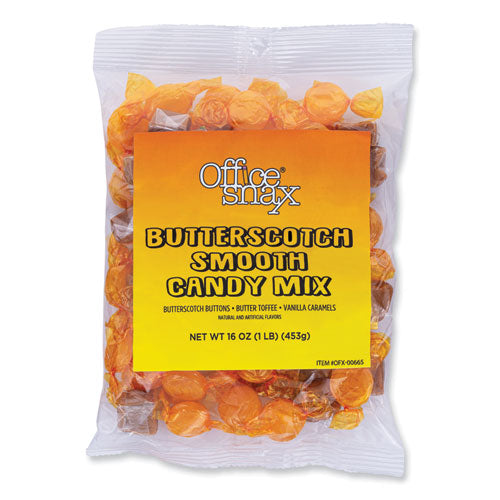 Candy Assortments, Butterscotch Smooth Candy Mix, 1 lb Bag-(OFX00665)