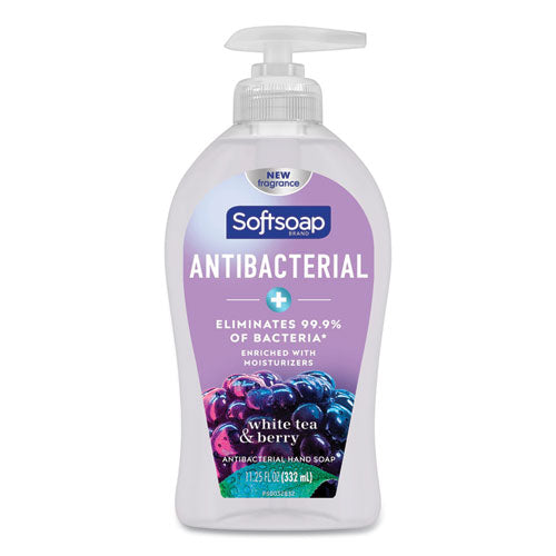 Antibacterial Hand Soap, White Tea and Berry Fusion, 11.25 oz Pump Bottle-(CPC44573EA)