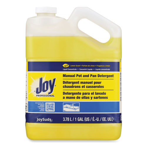 Dishwashing Liquid, Lemon Scent, 1 gal Bottle, 4/Carton-(JOY43607CT)