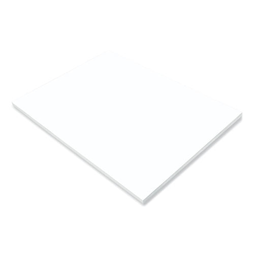 SunWorks Construction Paper, 50 lb Text Weight, 18 x 24, Bright White, 50/Pack-(PAC8717)