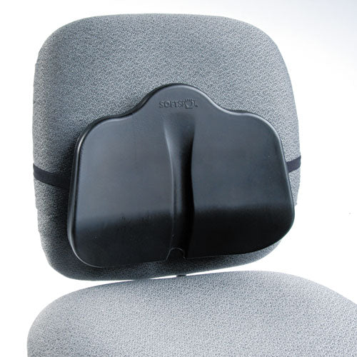 Low Profile Backrest, 14 x 2.5 x 11, Black-(SAF7151BL)