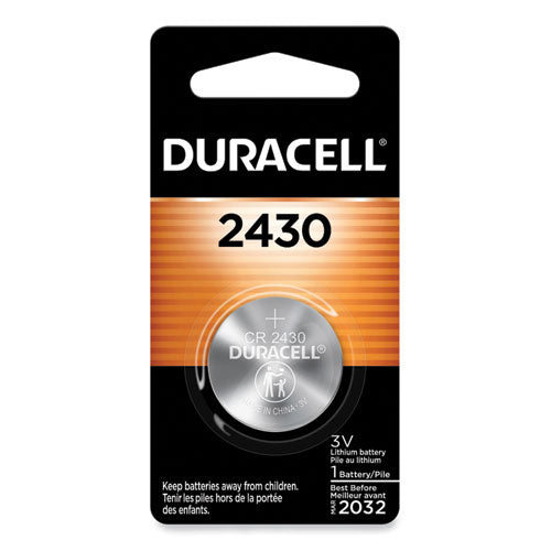 Lithium Coin Batteries, 2430-(DURDL2430BPK)