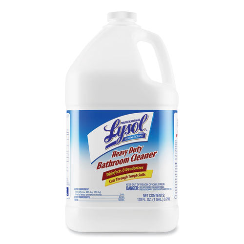 Disinfectant Heavy-Duty Bathroom Cleaner Concentrate, 1 gal Bottle, 4/Carton-(RAC94201CT)