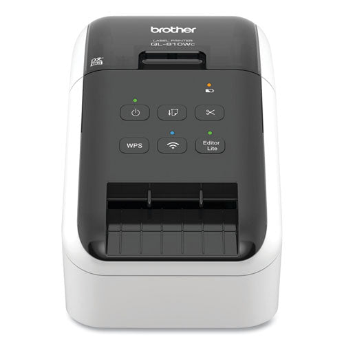 QL-810WC Ultra Fast Label Printer, 110 Labels/min Print Speed, 5 x 5.7 x 9.2-(BRTQL810WC)