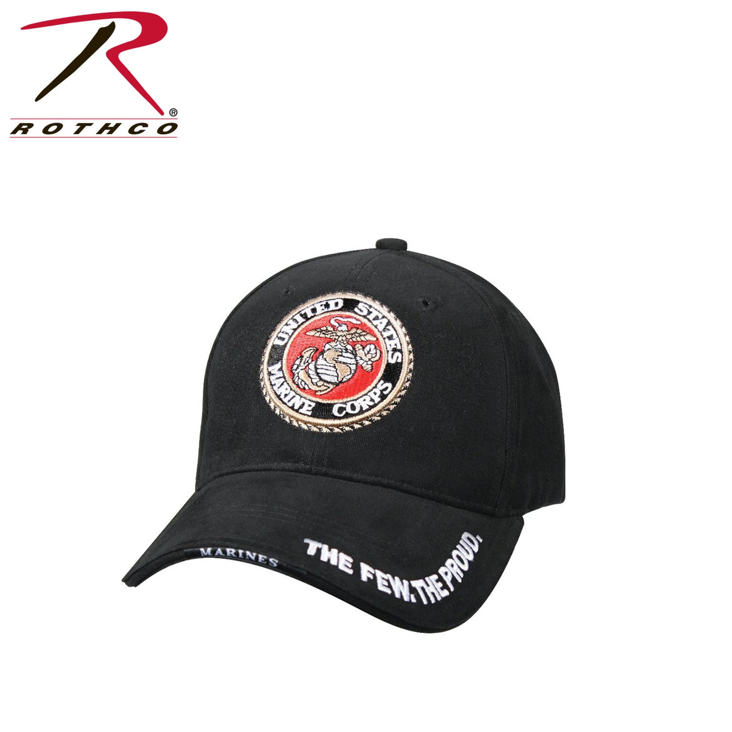 Rothco Deluxe Low Profile Cap With USMC Eagle, Globe & Anchor Logo