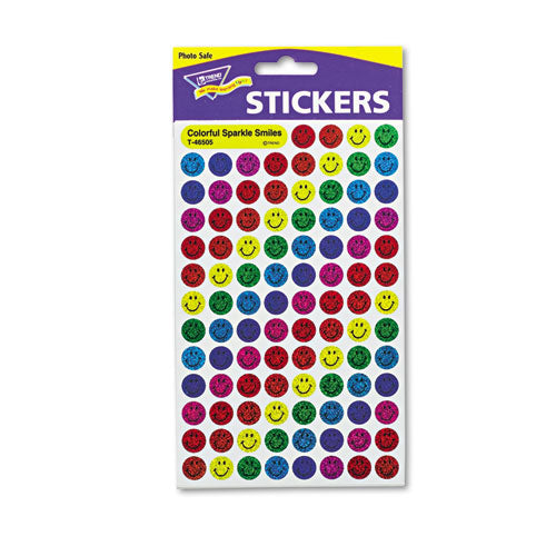 SuperSpots and SuperShapes Sticker Variety Packs, Sparkle Smiles, Assorted Colors, 1,300/Pack-(TEPT46909MP)