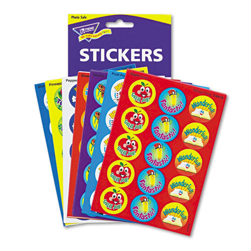 Stinky Stickers Variety Pack, Positive Words, Assorted Colors, 300/Pack-(TEPT6480)