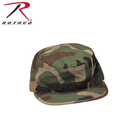 Rothco Kids Military Fatigue Cap - Woodland Camo