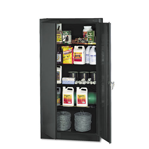 72" High Standard Cabinet (Unassembled), 36w x 18d x 72h, Black-(TNN1470BK)