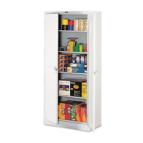 78" High Deluxe Cabinet, 36w x 18d x 78h, Light Gray-(TNN1870LGY)