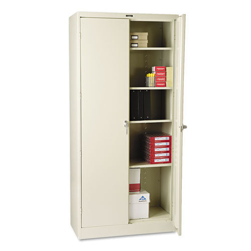 78" High Deluxe Cabinet, 36w x 18d x 78h, Putty-(TNN1870PY)