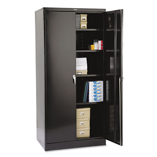 78" High Deluxe Cabinet, 36w x 24d x 78h, Black-(TNN2470BK)