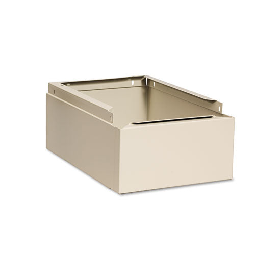 Optional Locker Base, 12w x 18d x 6h, Sand-(TNNCLB1218SD)