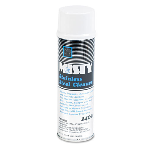 Stainless Steel Cleaner and Polish, 15 oz Aerosol Spray-(AMR1001541EA)