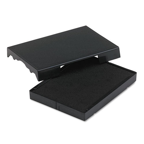 T4727 Printy Replacement Pad for Trodat Self-Inking Stamps, 1.63" x 2.5", Black-(USSP4727BK)